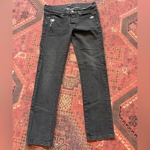 Max & Co. Vintage Charcoal Straight Leg Low Rise Jeans